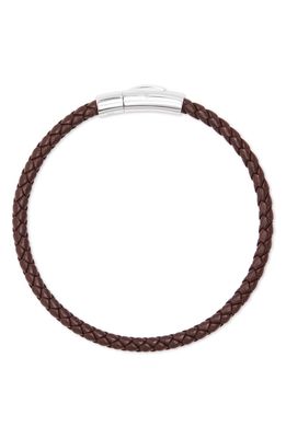 Kendra Scott Men's Evans Corded Bracelet in Brown Leather