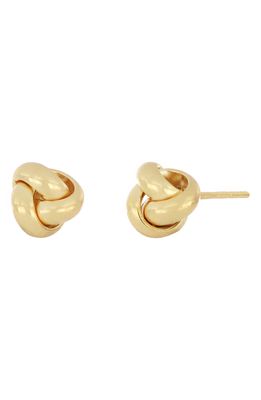 Bony Levy 14K Gold Mini Knot Stud Earrings in 14K Yellow Gold