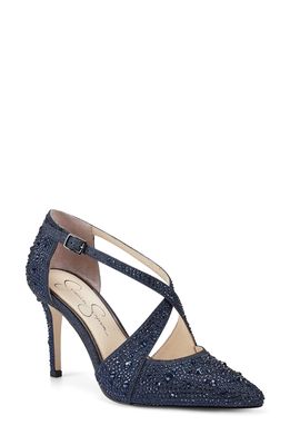 Jessica Simpson Accile Pointed Toe Pump in Navy