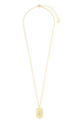 Brook and York Saline Pendant Necklace in Gold