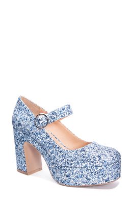 Chinese Laundry Pollyanne Mary Jane Pump in Blue