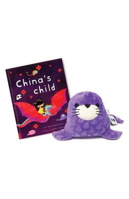 Worldwide Buddies 'China's Child; Book & Plush Toy Set in Brown