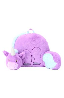 Soft Landing Unicorn Nesting Nook Pillow in Purple