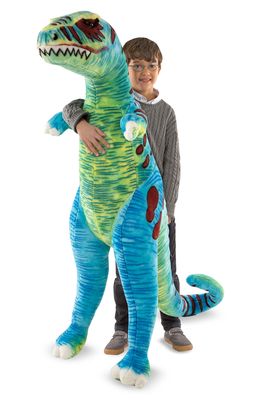 Melissa & Doug Giant T-Rex Plush in Green