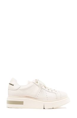 Paloma Barcelo Agen Sneaker in White/Gesso-Salvia