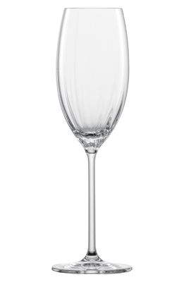 Schott Zwiesel Prizma Set of 6 Champagne Glasses in Clear