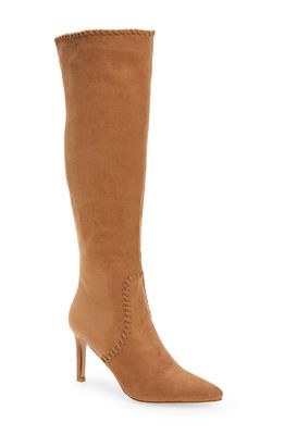 Billini Brielle Pointed Toe Knee High Boot in Pecan