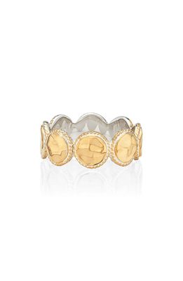 Anna Beck Hammered Ring in Gold