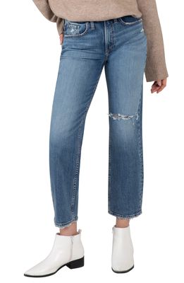 Silver Jeans Co. Frisco High Waist Straight Leg Jeans in Indigo