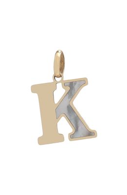 Stephanie Windsor Small Initial Pendant in Yellow Gold K