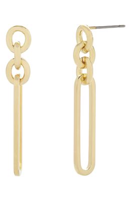 Brook and York Laney Chain Drop Earrings in Gold