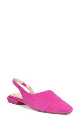 27 EDIT Naturalizer Avrie Slingback Flat in Orchid Glow Suede