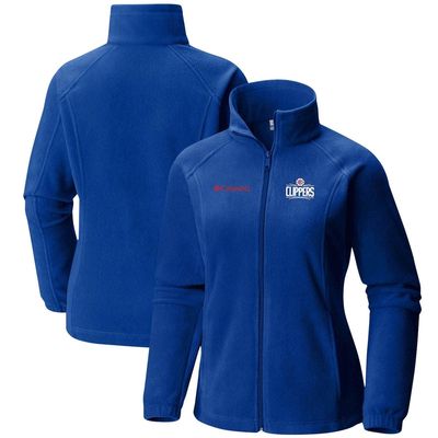 Women's Columbia Royal LA Clippers Benton Springs Full-Zip Jacket