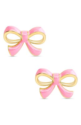 Lily Nily Bow Stud Earrings in Gold