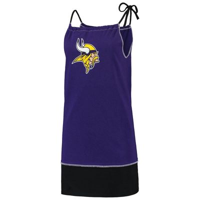 Women's Refried Apparel Purple Minnesota Vikings Sustainable Vintage Tank Dress