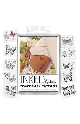 INKED by Dani Butterfly Dreams Pack Temporary Tattoos