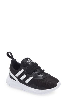 adidas Flex El Sneaker in Core Black/White