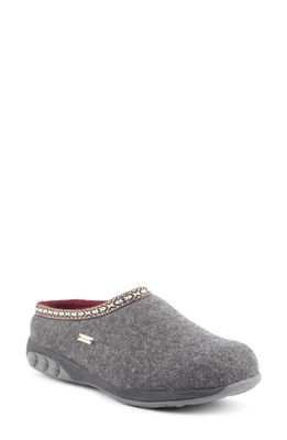 Therafit Heather Slipper in Grey Wool