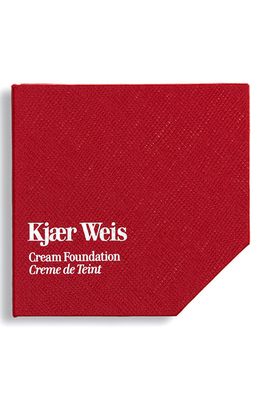 KJAER WEIS Cream Foundation Case in Red Edition