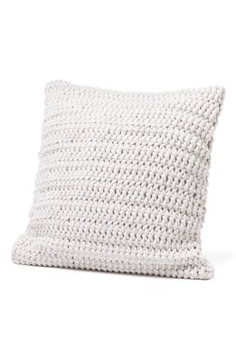 Coyuchi Organic Cotton Decorative Pillow Cover in Alpine White
