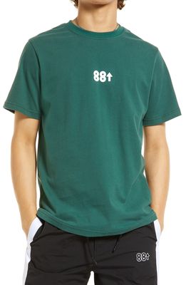 88RISING Men's 88Core T-Shirt in Hunter Green