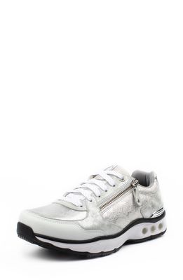 Therafit Savannah Sneaker in White Leather