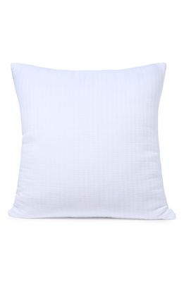 Casper Crinkle Accent Pillow in Brillant White