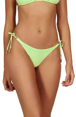ViX Swimwear Side Tie Bikini Bottoms in Lime