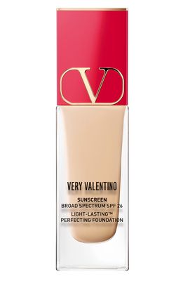 Very Valentino 24-Hour Wear Liquid Foundation in Lr1