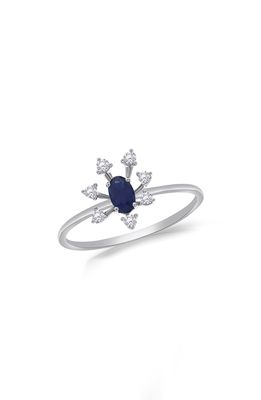 Hueb Bestow Ring in Blue Sapphire