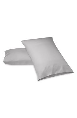 Casper Set of 2 300 Thread Count Organic Cotton Percale Pillowcases in Gray