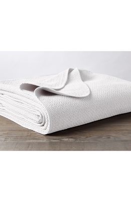 Coyuchi Honeycomb Blanket in White