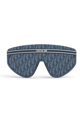 Dior Oblique Lens Mask Sunglasses in Blue