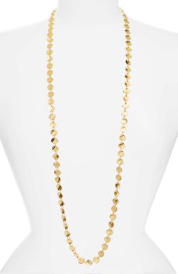 Karine Sultan Sophia Long Necklace in Gold