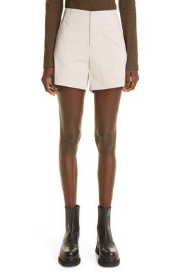 K.NGSLEY Unisex Akers Cotton Twill Shorts in Sand
