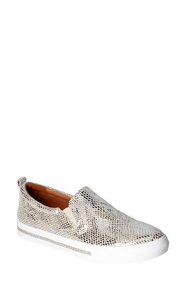 L'Amour des Pieds Kamada Slip-On in Silver/Gold