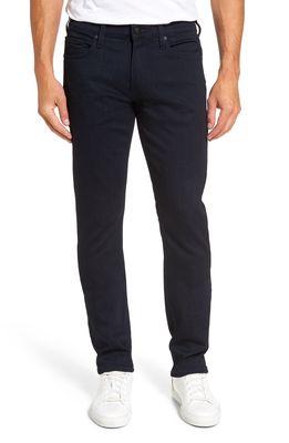 PAIGE Transcend Federal Slim Straight Leg Jeans in Inkwell