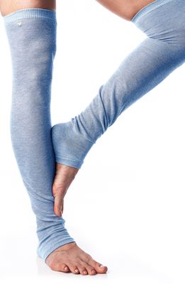 Arebesk Vintage Leg Warmers in Light Blue