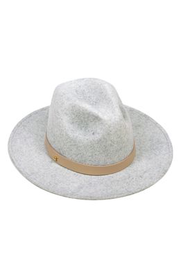 Lack of Color The Mack Wool Fedora in Speckled Grey