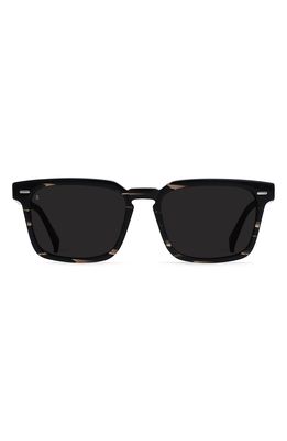 RAEN Adin 54mm Square Sunglasses in Licorice/Dark Smoke