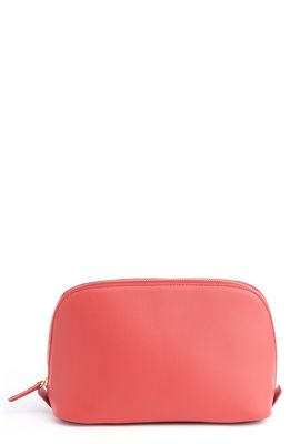 ROYCE New York Signature Cosmetics Bag in Red