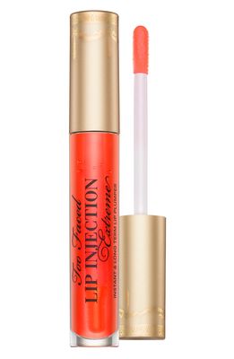 Too Faced Lip Injection Extreme Lip Plumper in Tangerine Dream