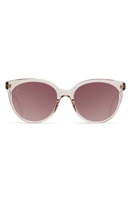 RAEN Lily 54mm Polarized Cat Eye Sunglasses in Dawn/Blush Mirror