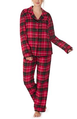 BedHead Pajamas BedHead Organic Cotton Flannel Pajamas in Nicholas Plaid