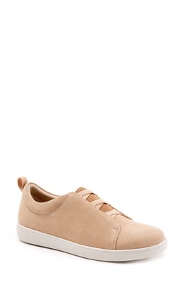 Trotters Avrille Slip-On Sneaker in Ivory Suede