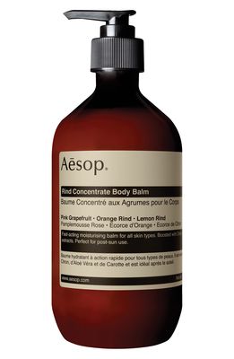 Aesop Rind Concentrate Body Balm in Pump