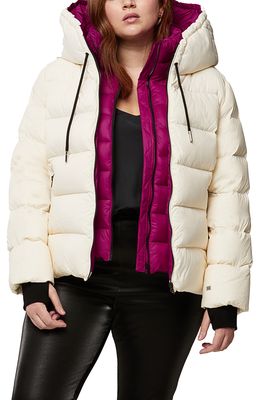 Soia & Kyo Adelita Recycled 700 Fill Power Down Puffer Jacket in Powder