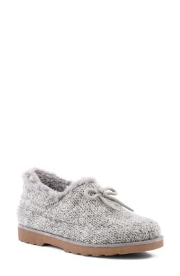 BC Footwear Lucrative Faux Fur Slipper in Grey