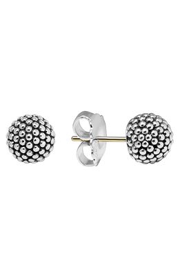 LAGOS 'Columbus Circle' Ball Stud Earrings in Sterling Silver