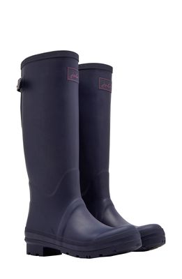 Joules Field Welly Waterproof Rain Boot in French Navy
